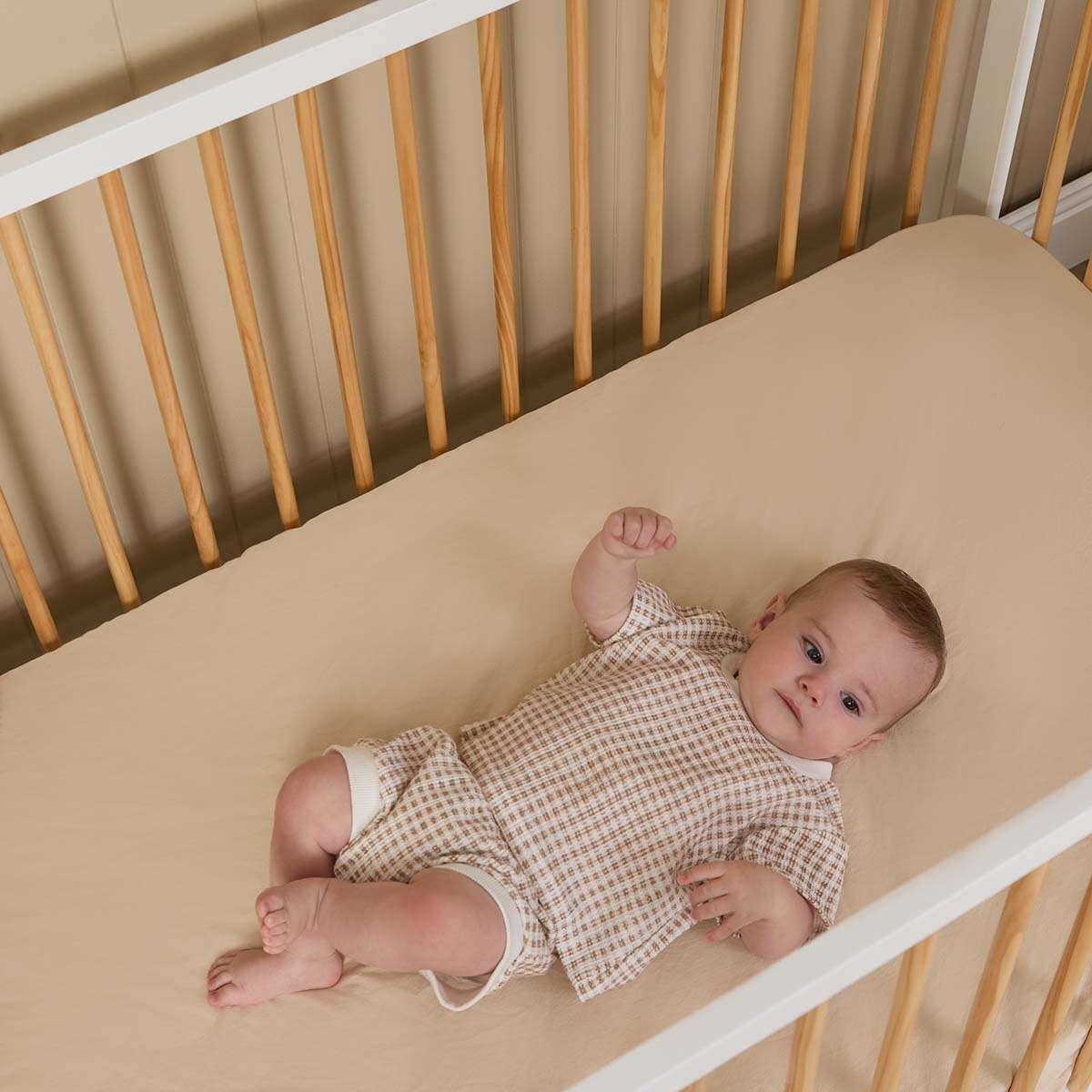 Mocka Dream Cot - White/Natural - Mocka New Zealand