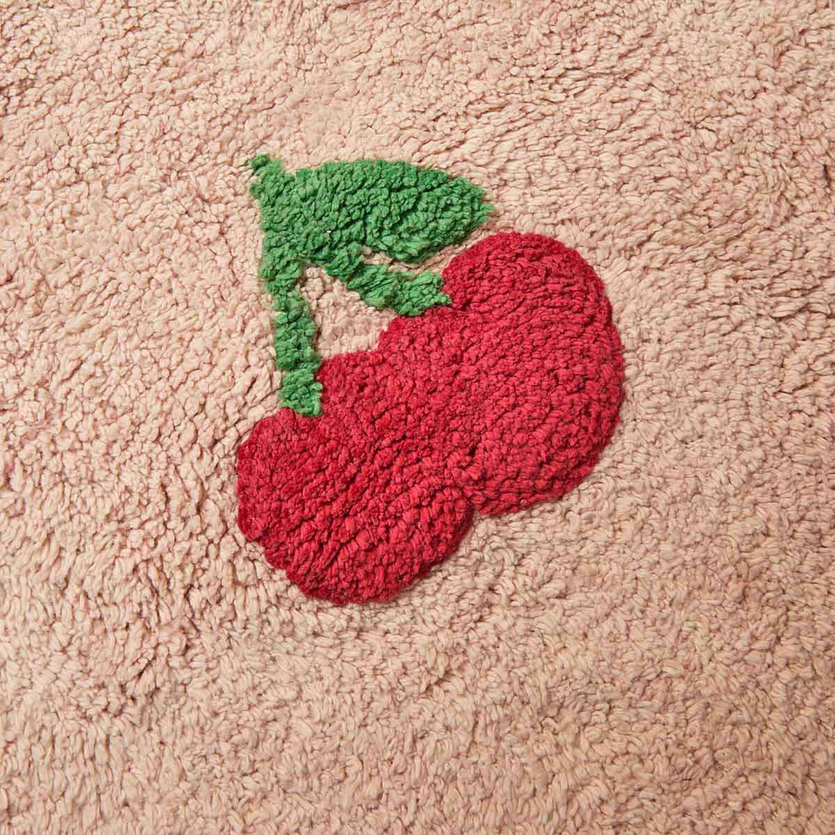 Addy Cherry Rug - Pink | Mocka