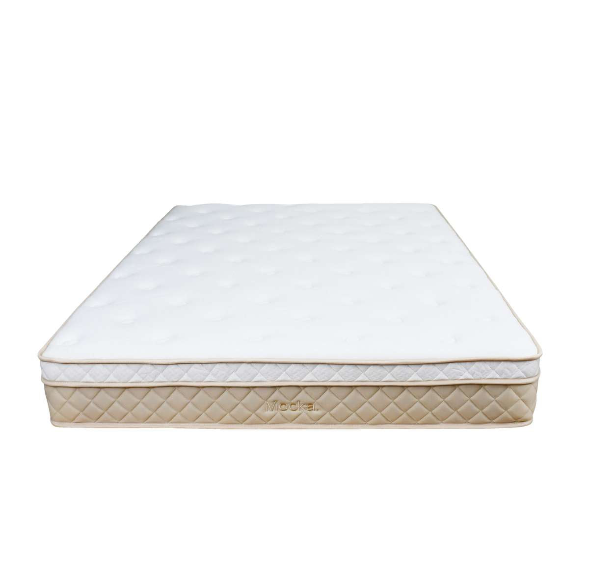 Quinn Queen Bed Chocolate and Bamboo Queen Mattress Bundle