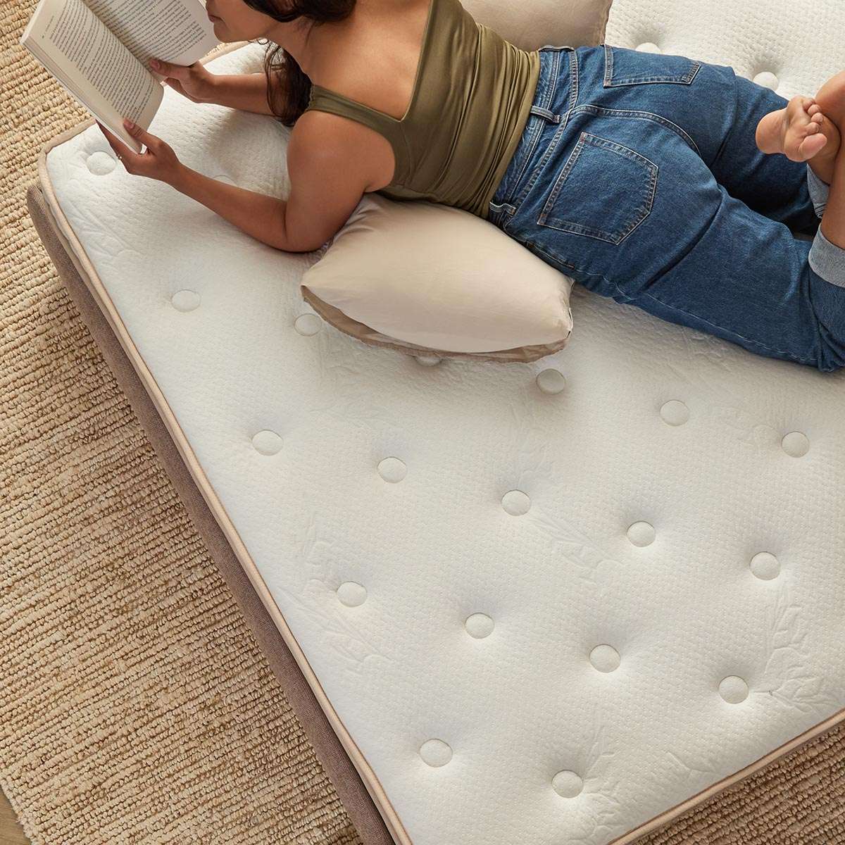 Bamboo Memory Foam Pocket Spring Queen Mattress - Mocka New Zealand