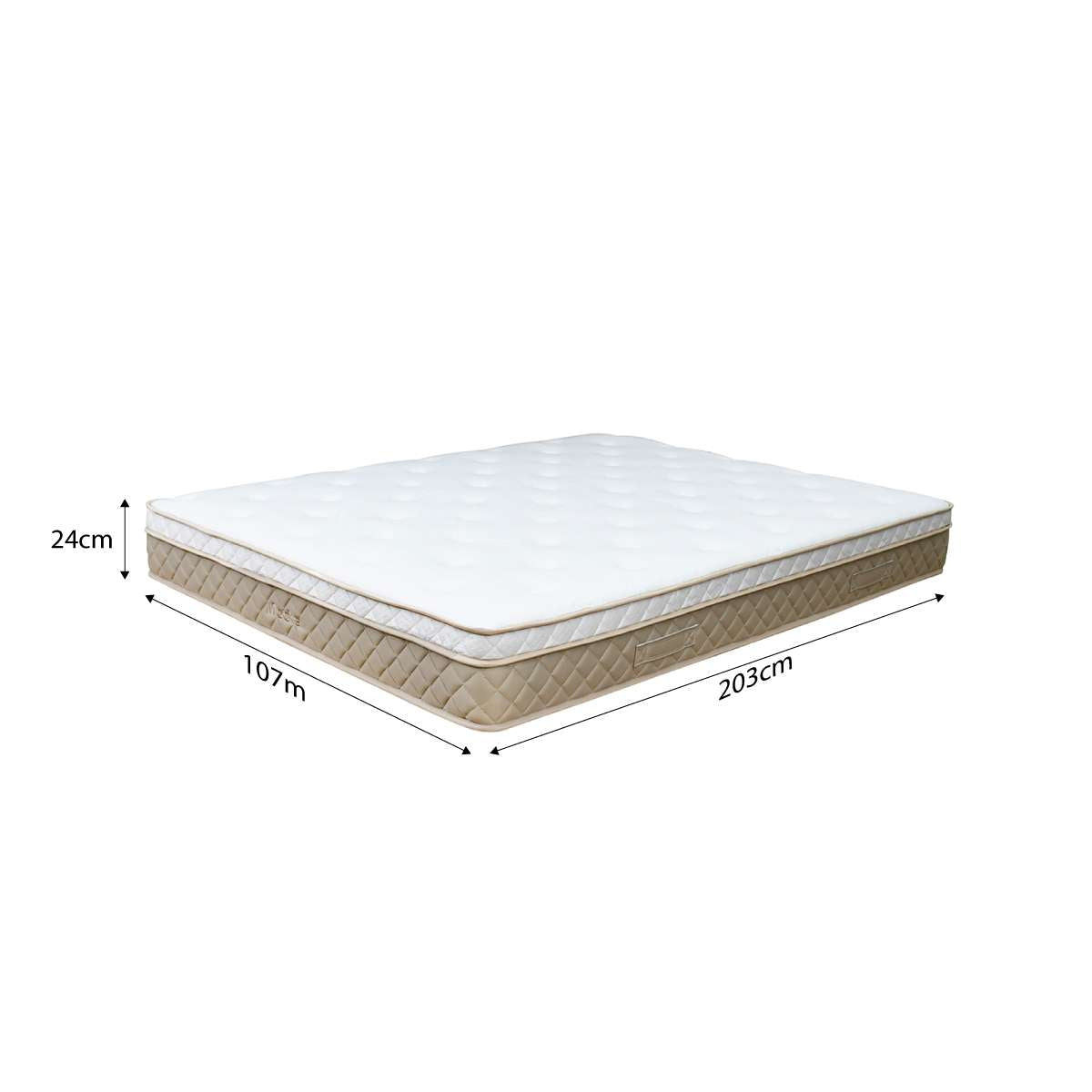 Bamboo Memory Foam Pocket Spring King Single Mattress