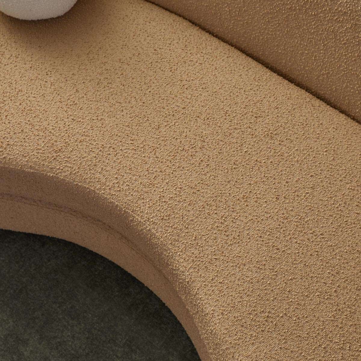 Lyle Pebble 2.5 Seater Sofa - Caramel Boucle