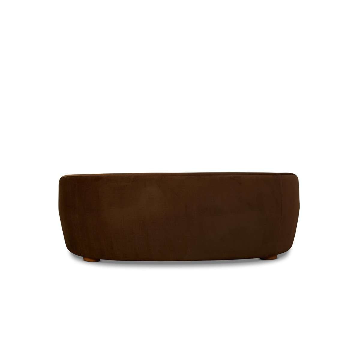 Lyle Pebble 2.5 Seater Sofa - Chocolate Velvet