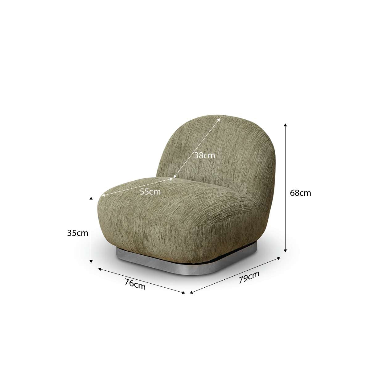 Farrow Swivel Occasional Chair - Sage - Mocka New Zealand