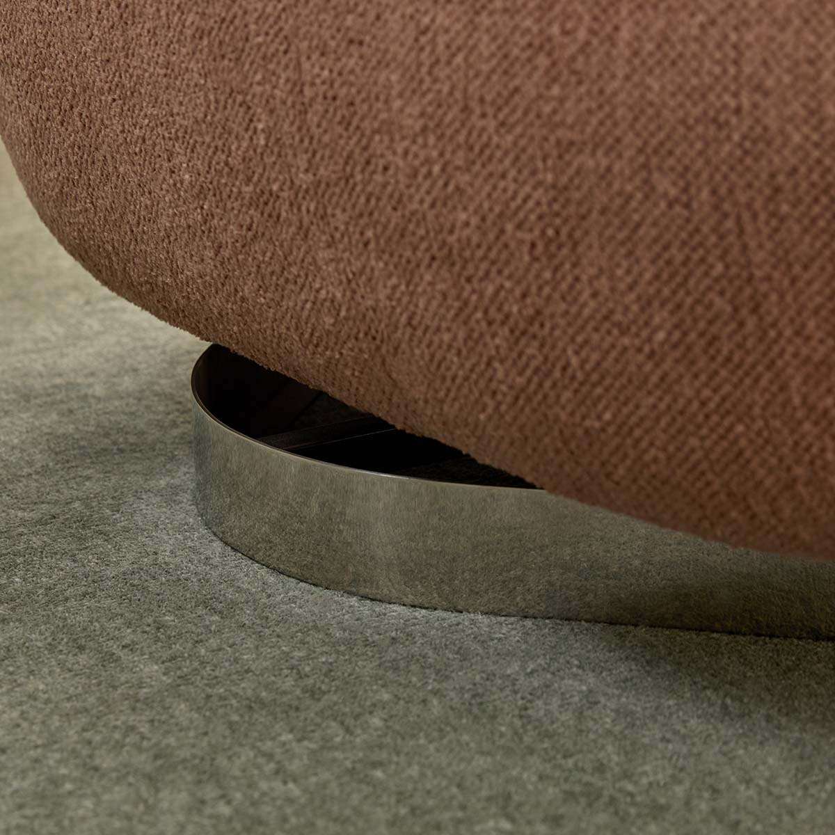 Farrow Swivel Occasional Chair - Clay - Mocka New Zealand