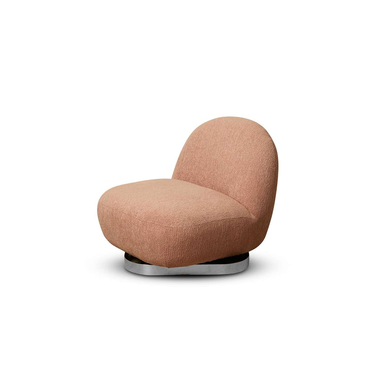 Farrow Swivel Occasional Chair - Clay - Mocka New Zealand