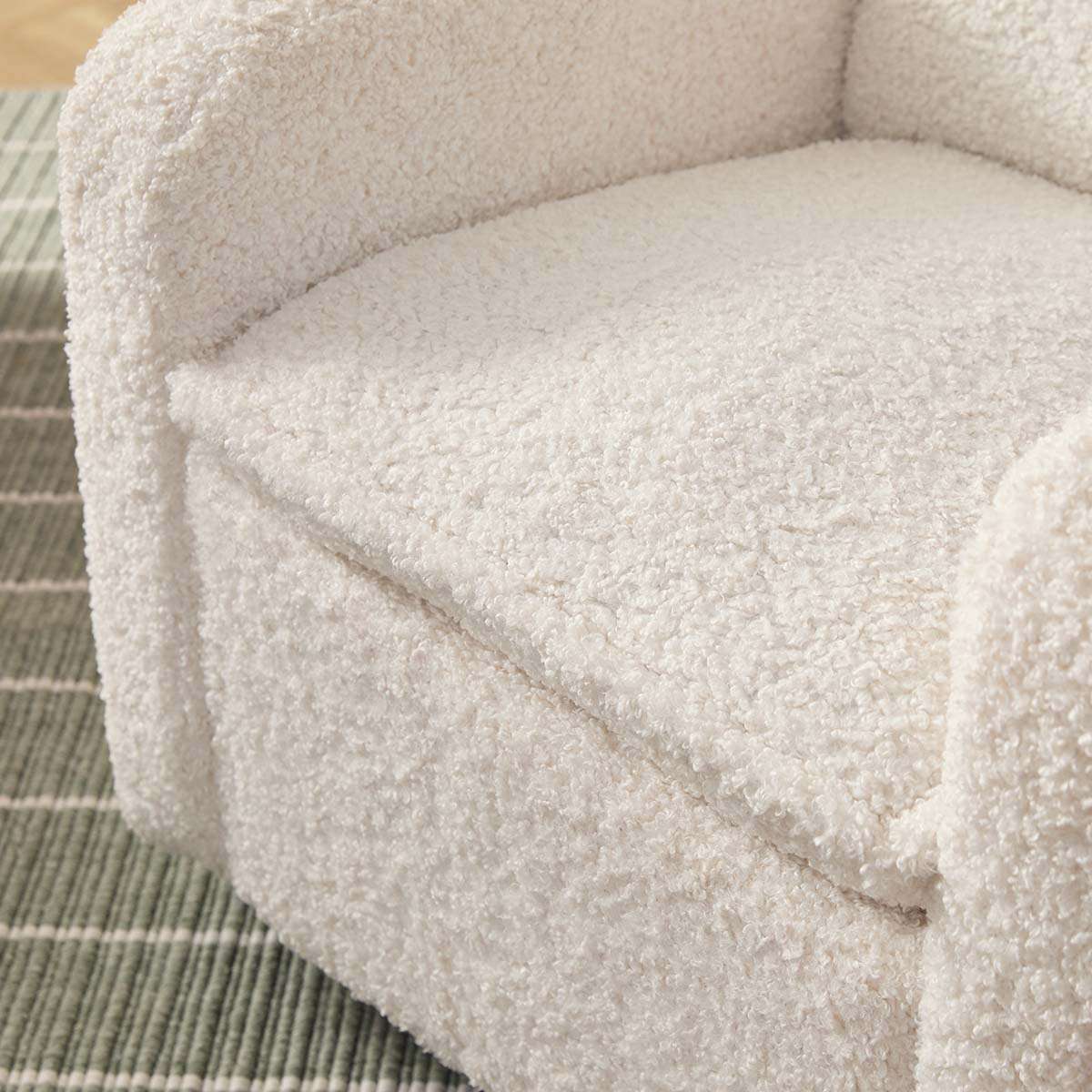 Milo Teddy Recliner and Swivel Chair - Mocka New Zealand