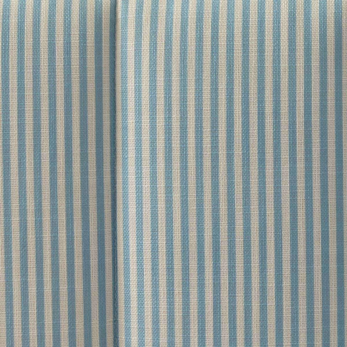 Quinn King Single Bed - Blue Stripe - Mocka New Zealand