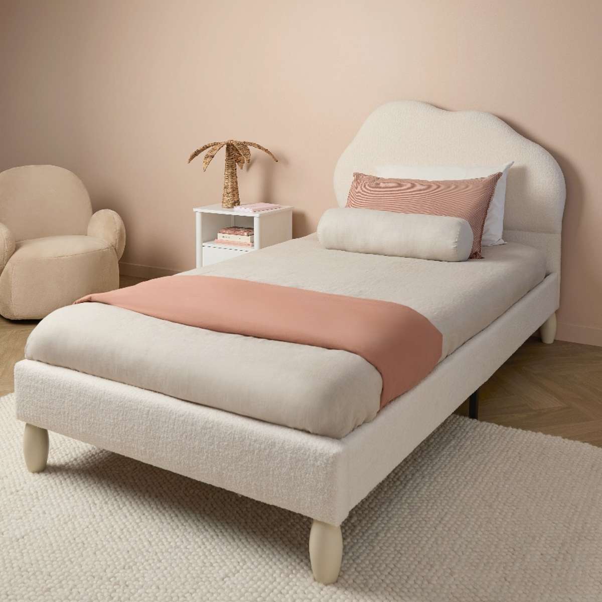 Cosy Cloud King Single Bed - Ivory - Mocka New Zealand