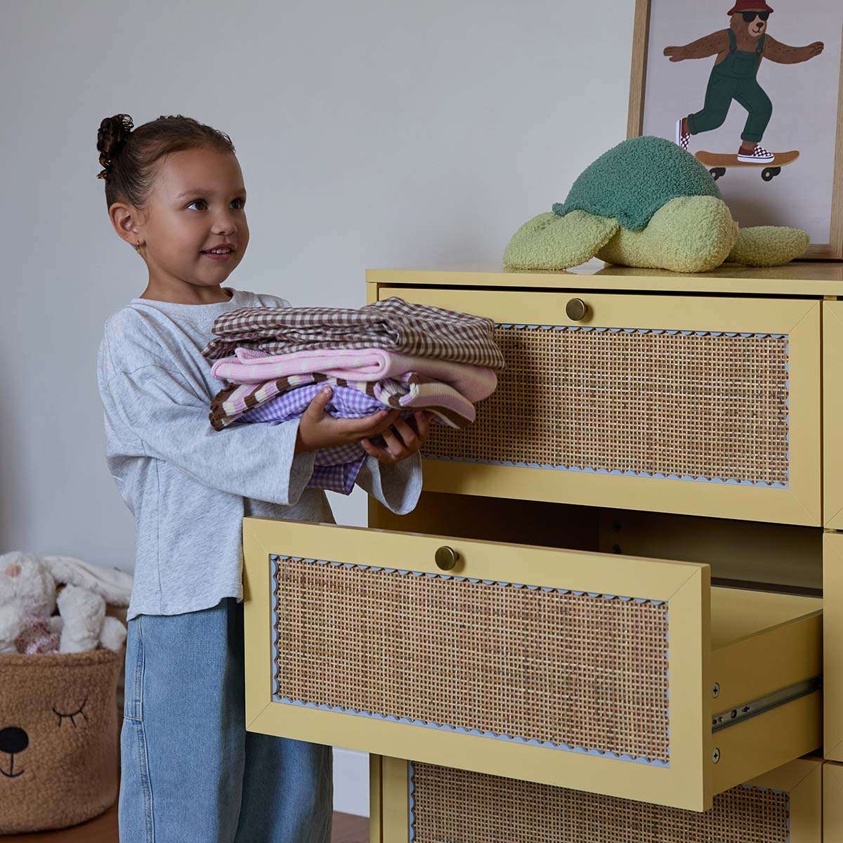 Bonnie Six Drawers - Buttermilk - Mocka New Zealand