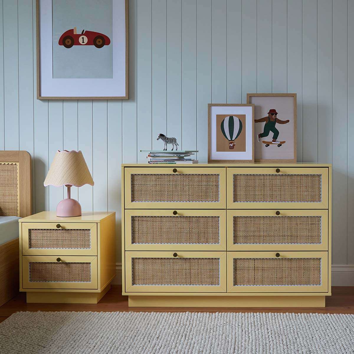 Bonnie Six Drawers - Buttermilk - Mocka New Zealand