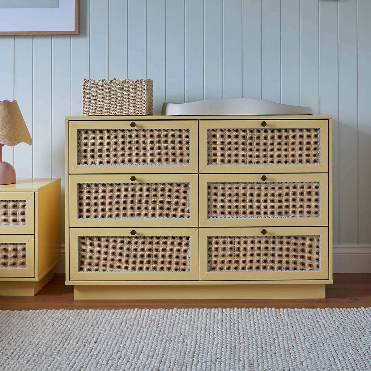Bonnie Six Drawers - Buttermilk - Mocka New Zealand