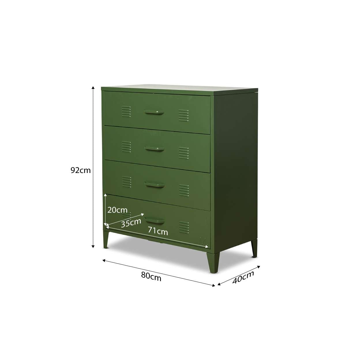 Mocka Original Four Drawer - Khaki - Mocka New Zealand