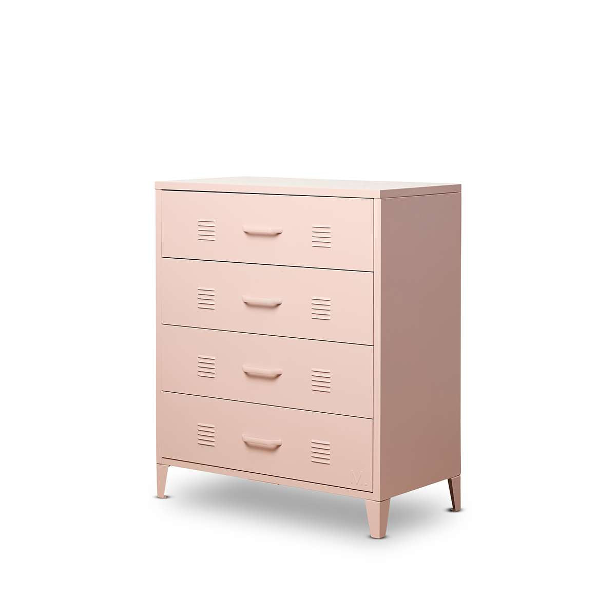 Mocka Original Four Drawer - Pink | Modern Storage Mocka