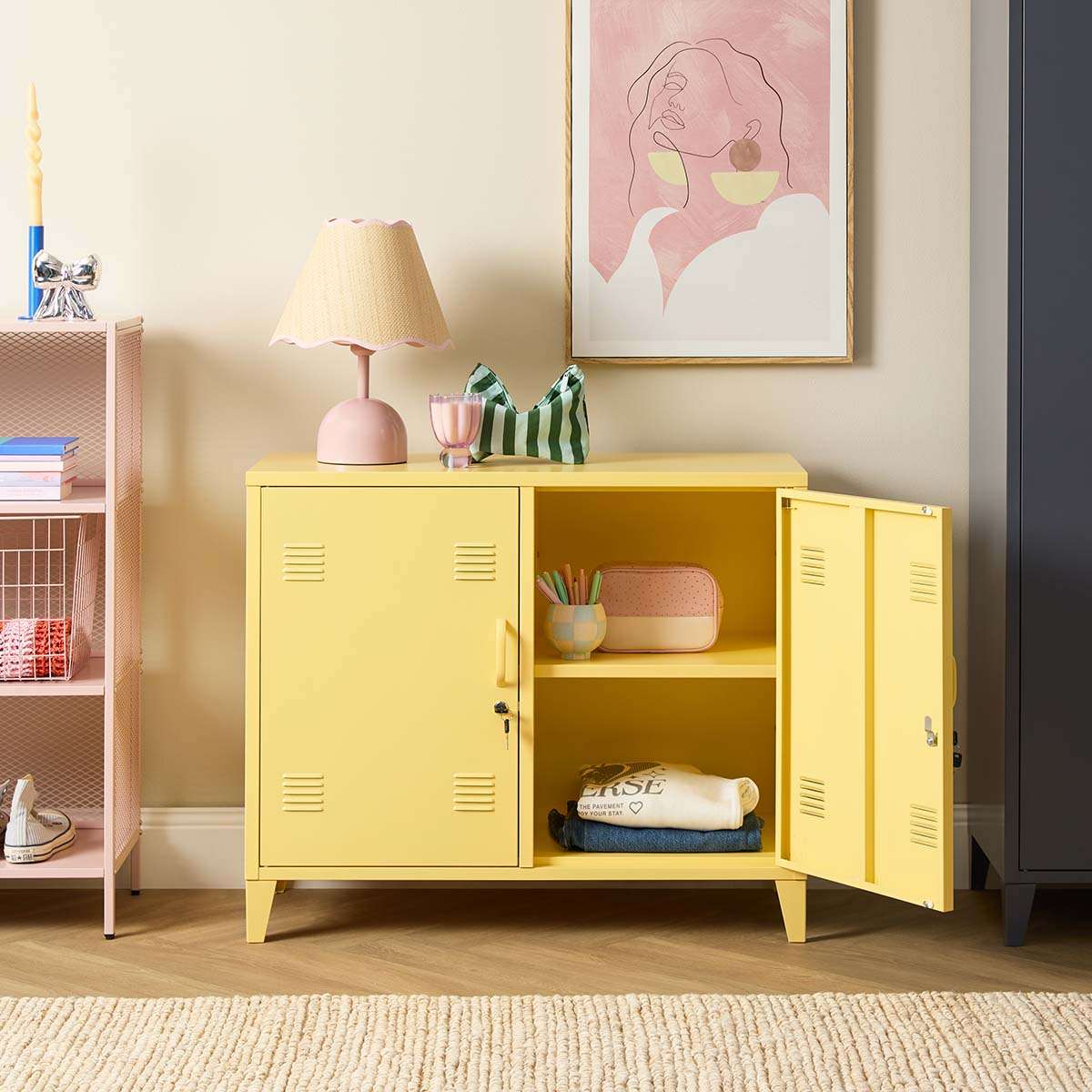 Mocka Original Locker Cabinet - Yellow - Mocka New Zealand