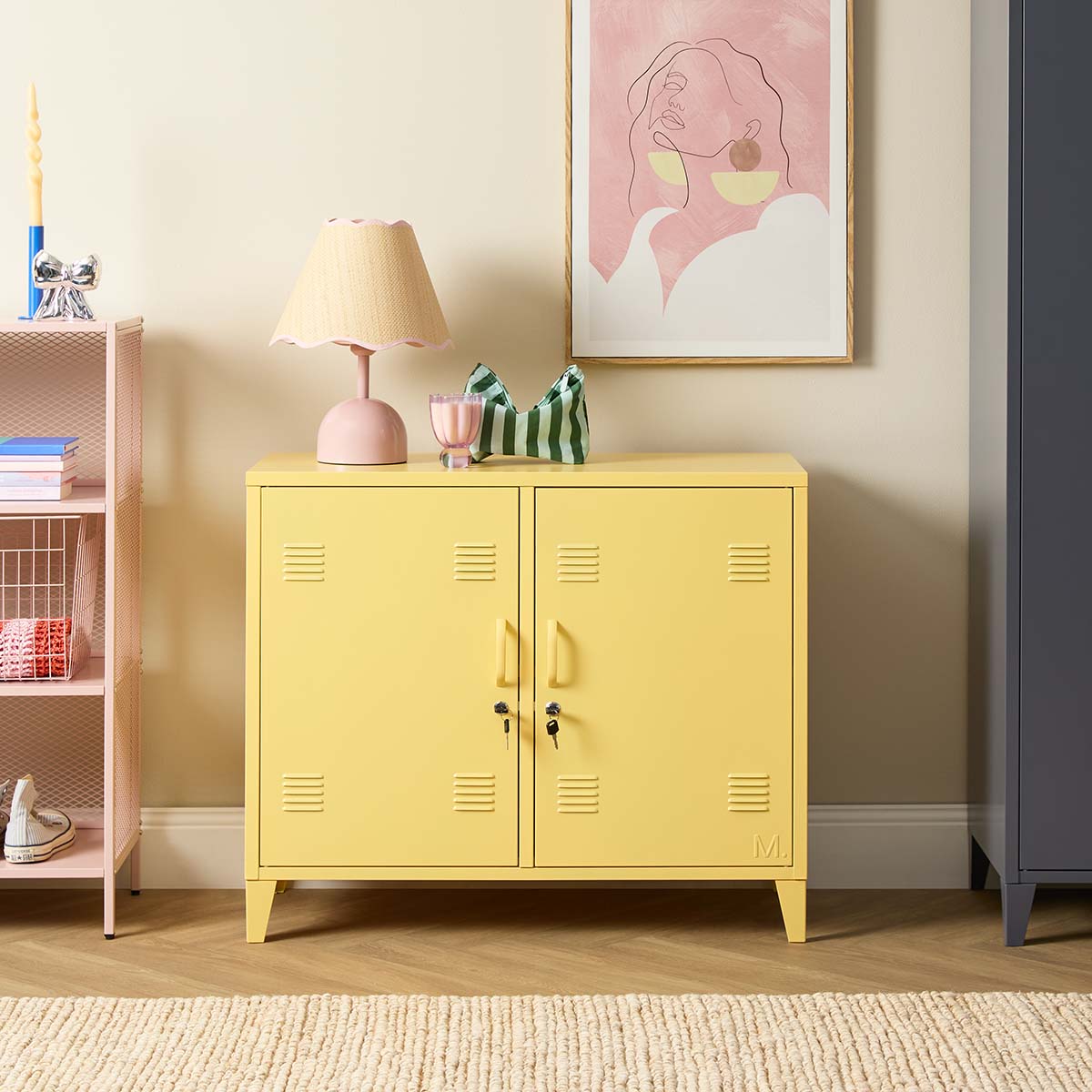 Mocka Original Locker Cabinet - Yellow - Mocka New Zealand