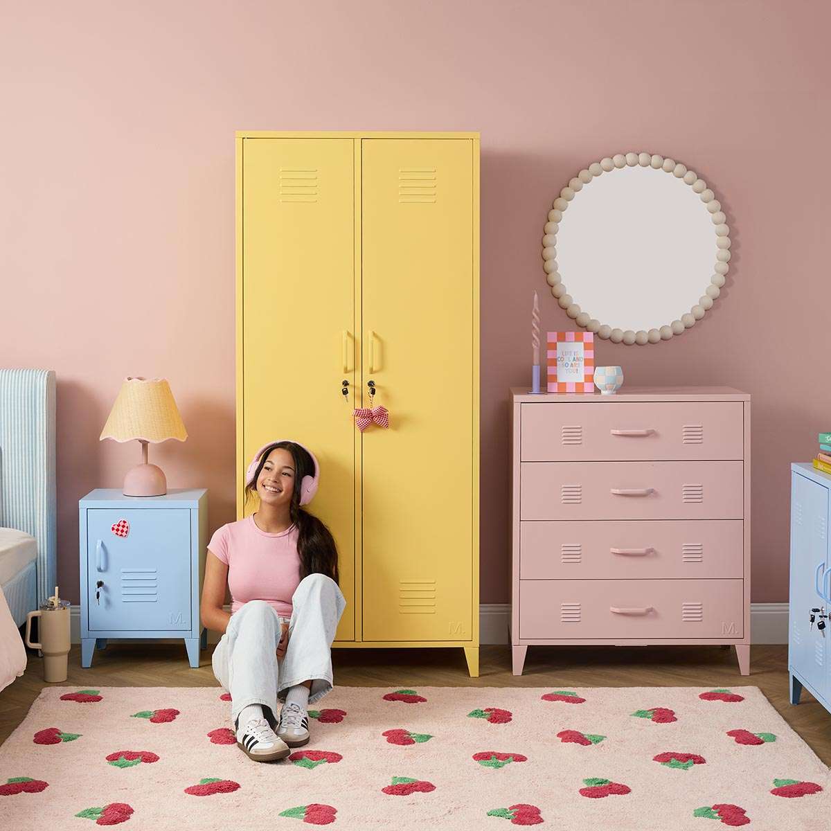 Mocka Original Locker Wardrobe - Yellow - Mocka New Zealand