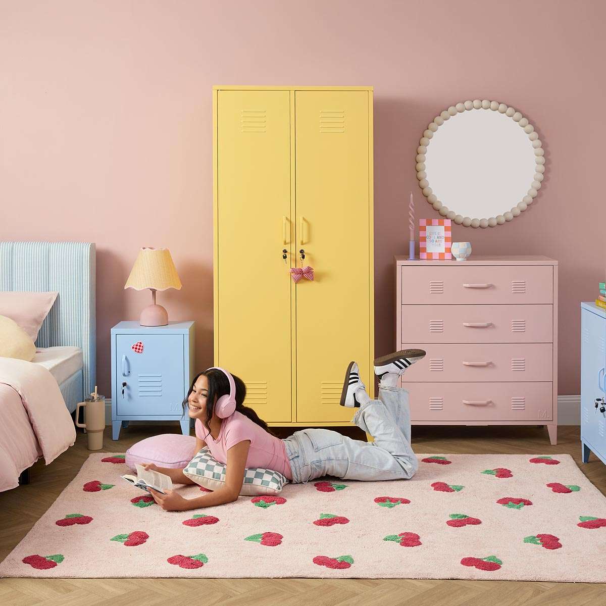 Mocka Original Locker Wardrobe - Yellow - Mocka New Zealand