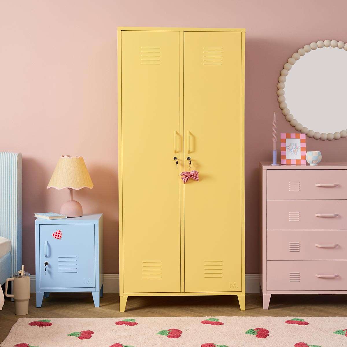 Mocka Original Locker Wardrobe - Yellow - Mocka New Zealand