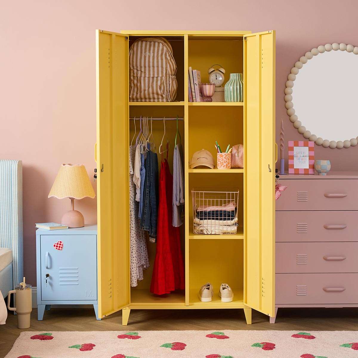 Mocka Original Locker Wardrobe - Yellow - Mocka New Zealand