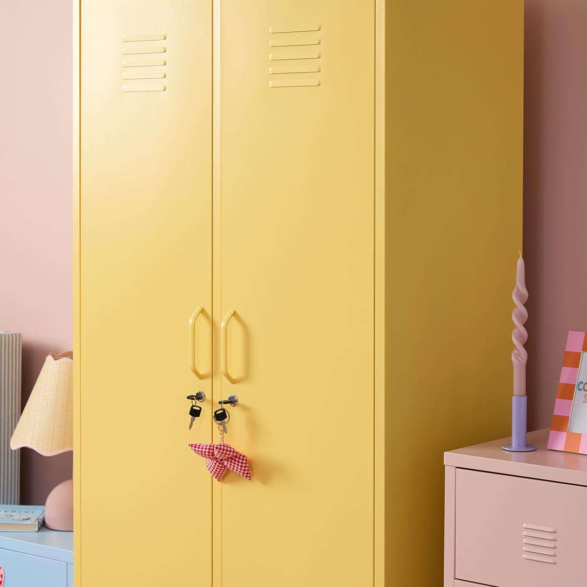 Mocka Original Locker Wardrobe - Yellow - Mocka New Zealand