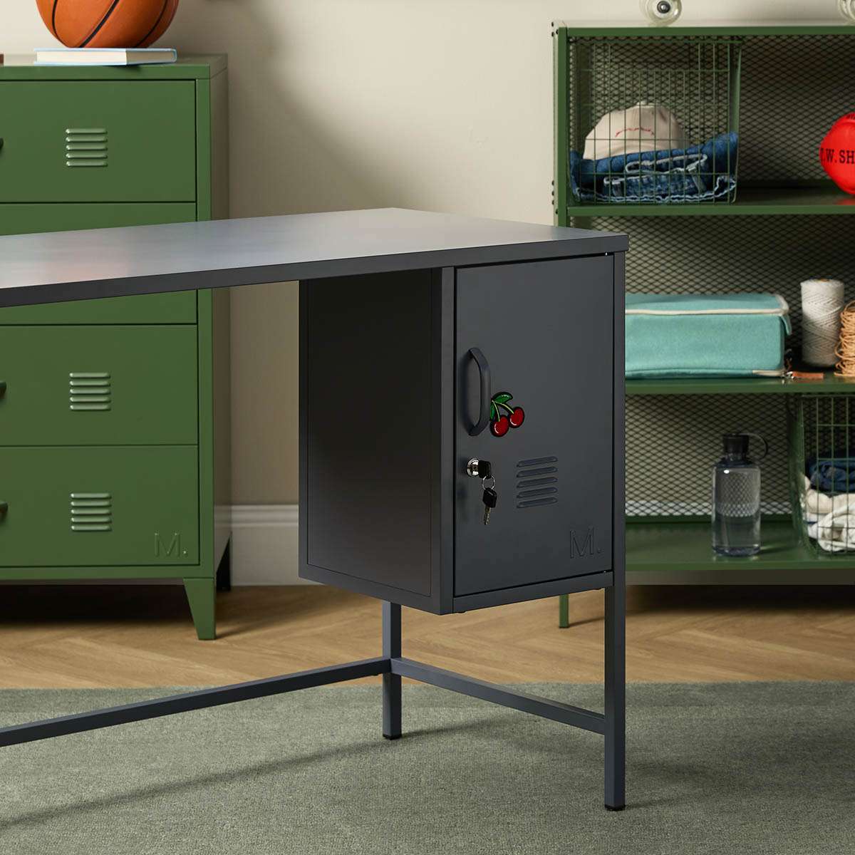 Mocka Original Locker Desk - Steele - Mocka New Zealand