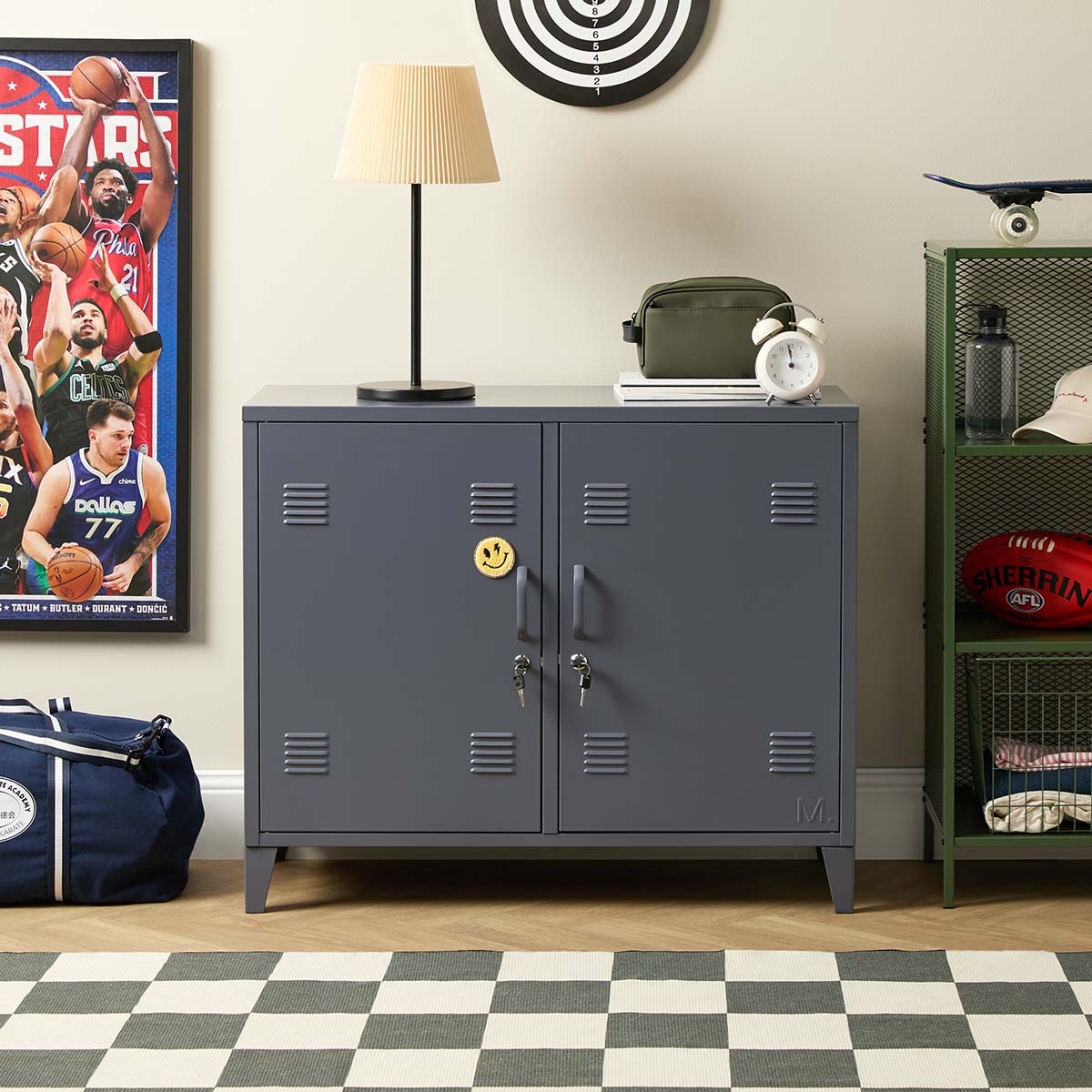 Mocka Original Locker Cabinet - Steele - Mocka New Zealand