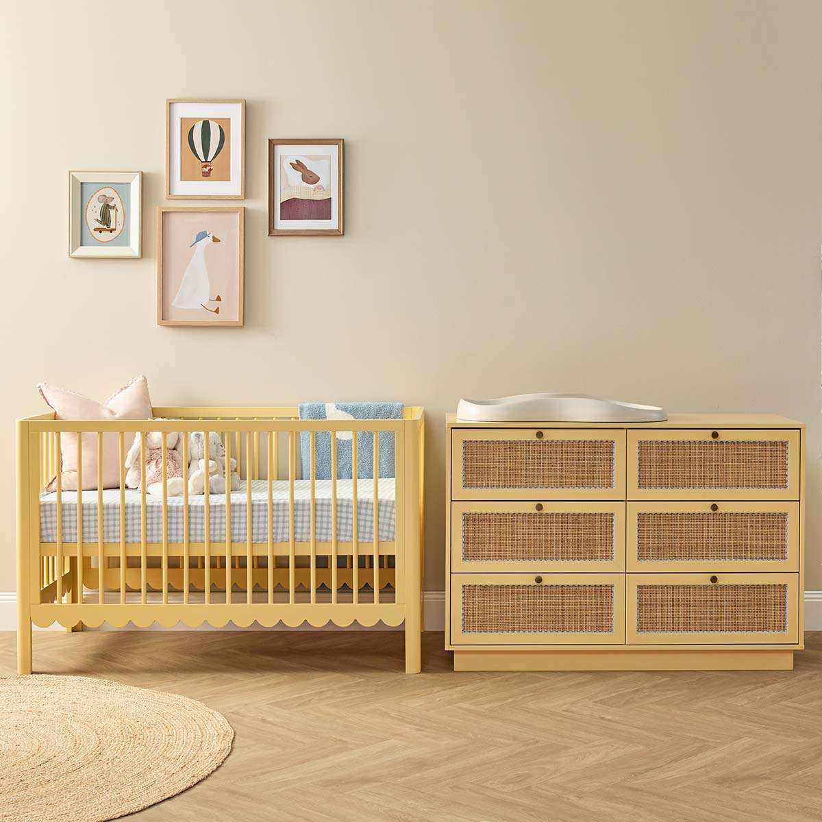 Bonnie Six Drawers - Buttermilk - Mocka New Zealand