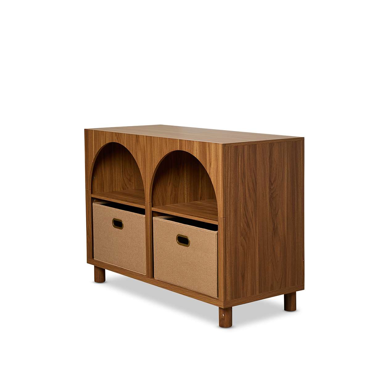Archie Change Table with Removable Top - Hazelnut - Mocka New Zealand
