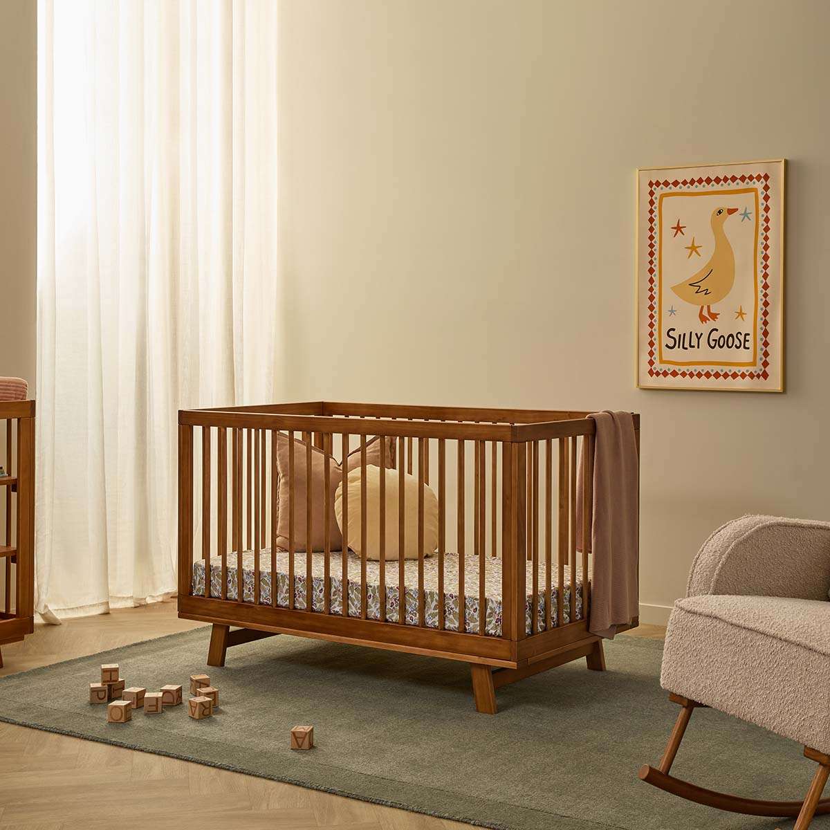 Aspen Classic Cot - Hazelnut - Mocka New Zealand
