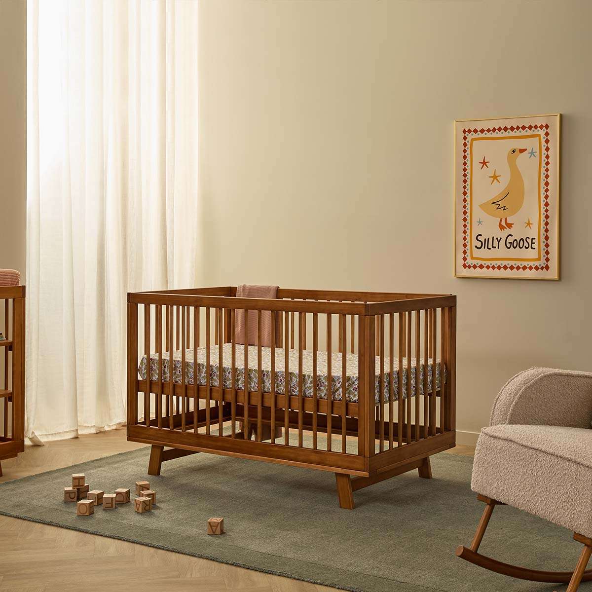 Aspen Classic Cot - Hazelnut - Mocka New Zealand