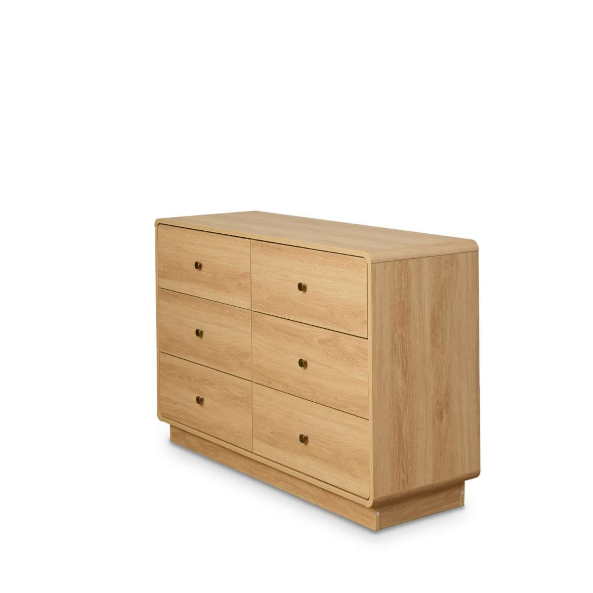 McKenna Six Drawer - Natural - Mocka New Zealand