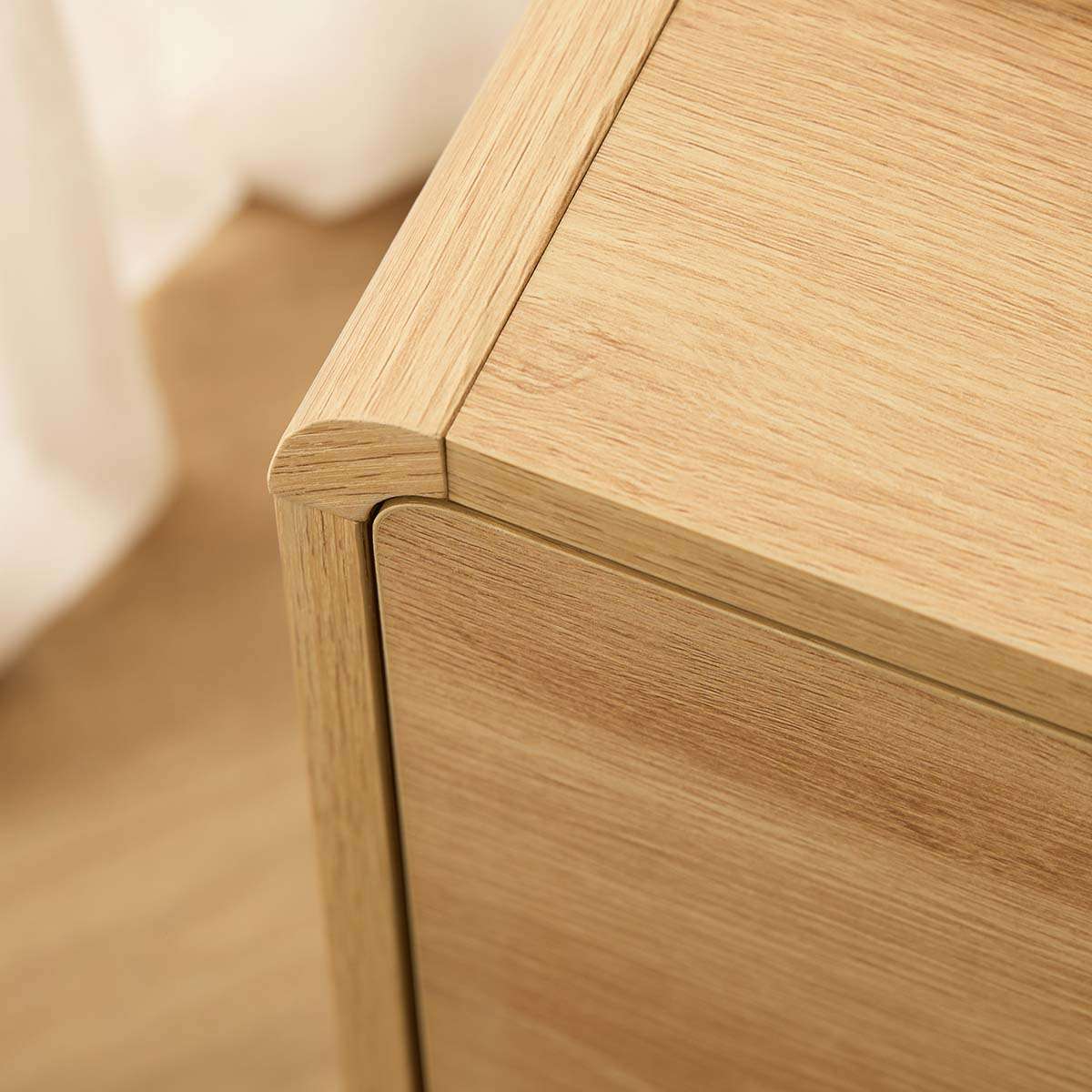 McKenna Bedside Table - Natural - Mocka New Zealand