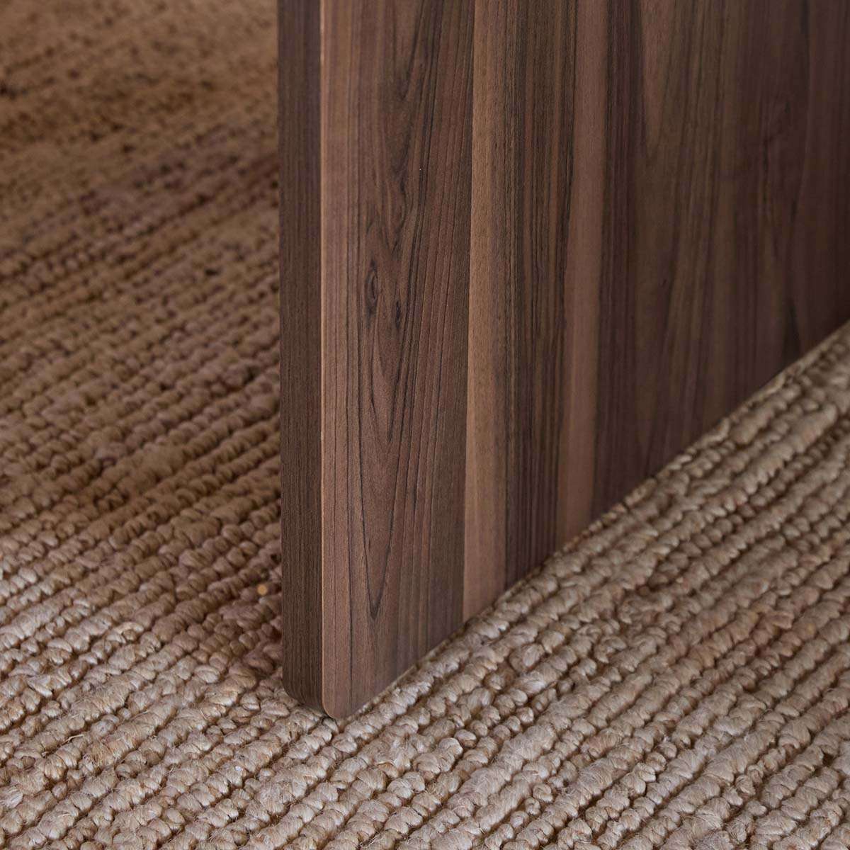 Montana Four Seater Dining Table - Walnut - Mocka New Zealand