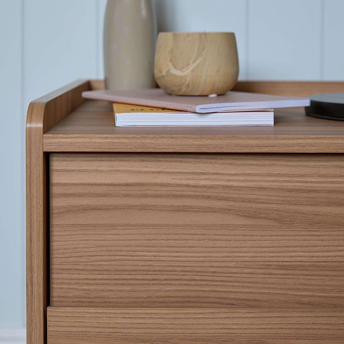 Copenhagen Bedside Table - Almond - Mocka New Zealand