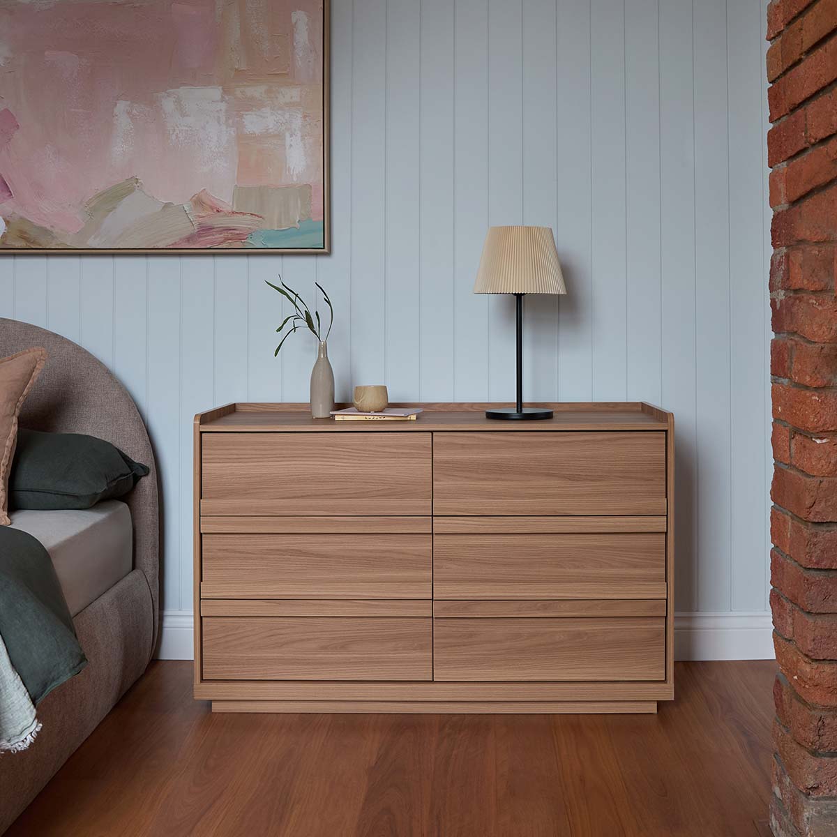 Copenhagen Six Drawer - Almond - Mocka New Zealand