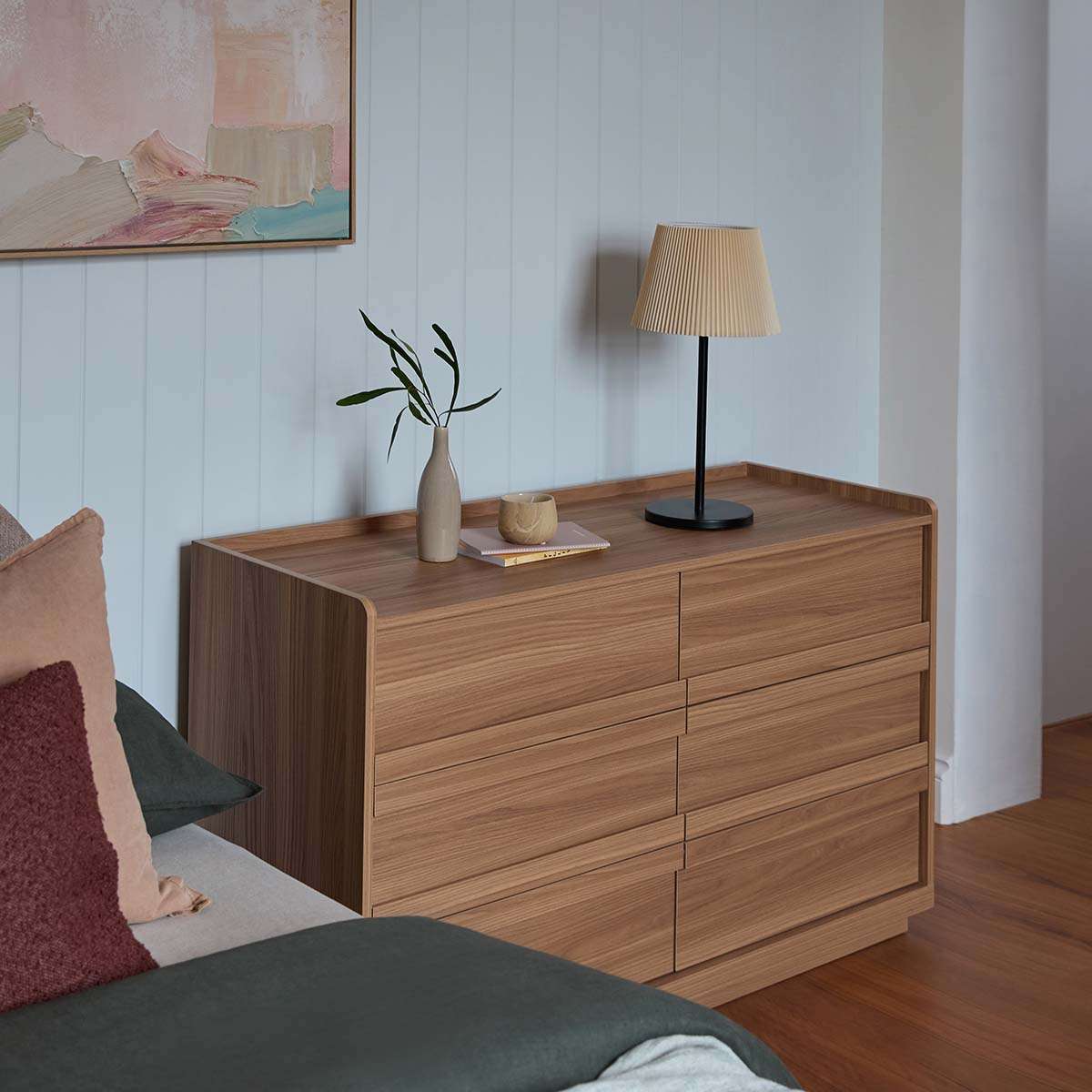 Copenhagen Six Drawer - Almond - Mocka New Zealand