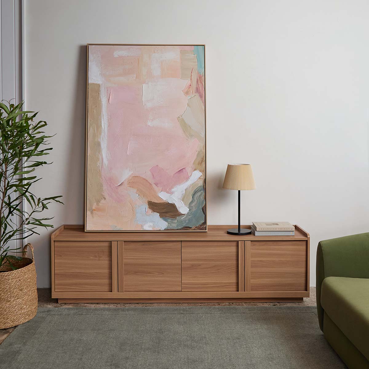 Copenhagen Entertainment Unit - Almond - Mocka New Zealand