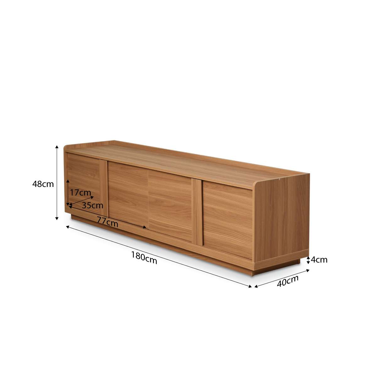 Copenhagen Entertainment Unit - Almond - Mocka New Zealand