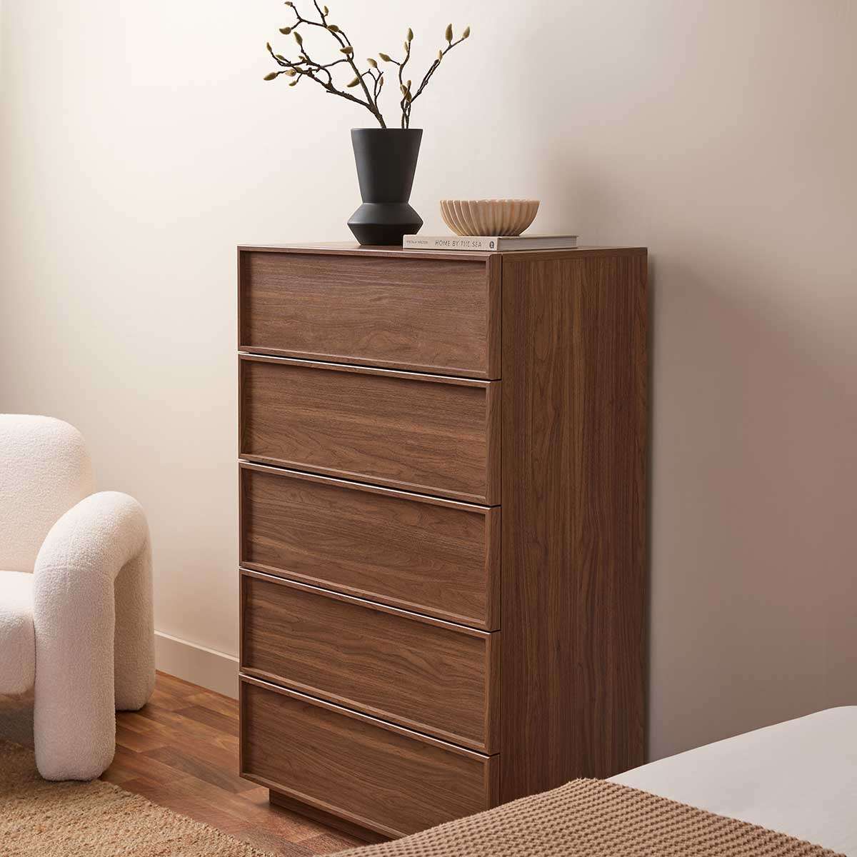 Osaka Tallboy - Walnut - Mocka New Zealand