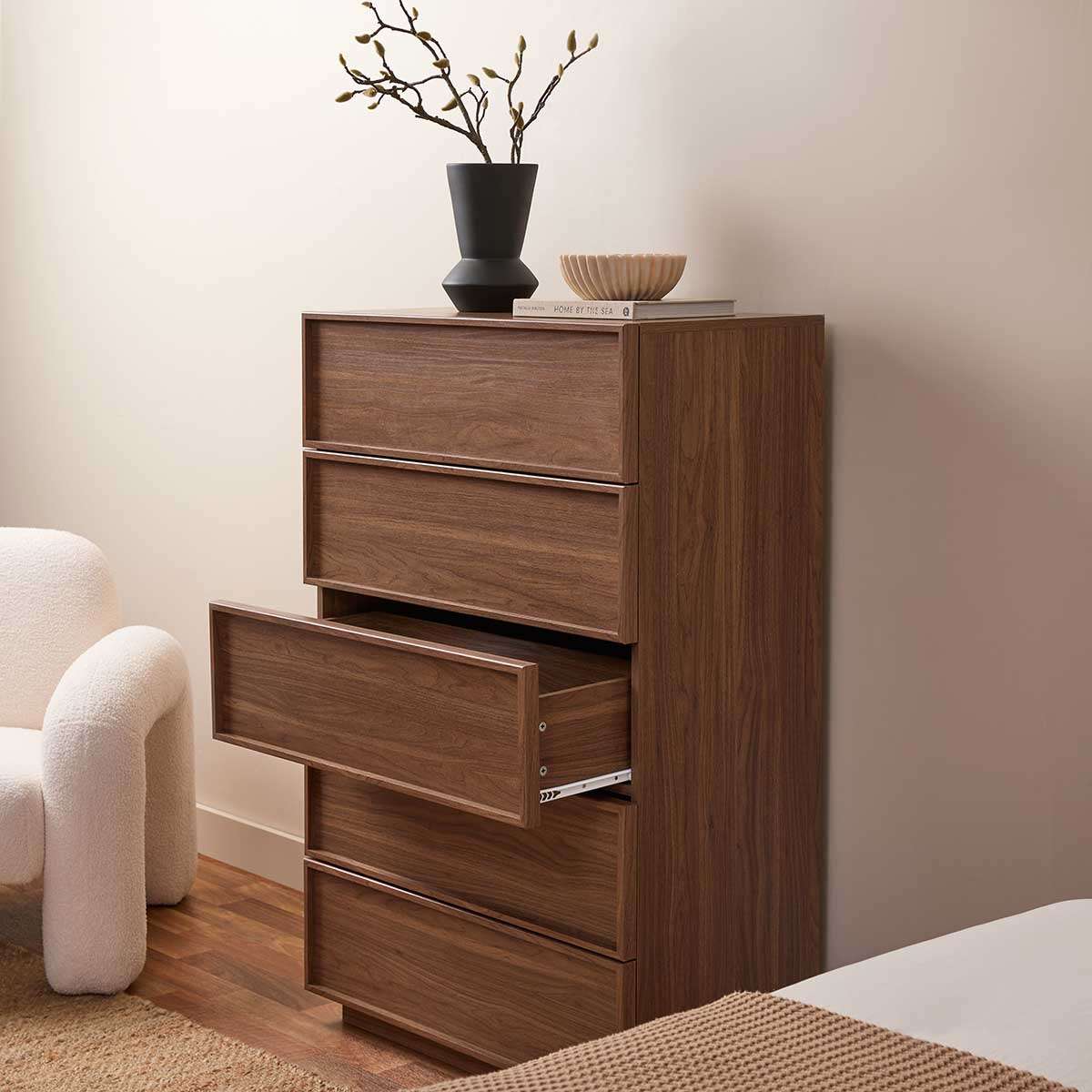 Osaka Tallboy - Walnut - Mocka New Zealand