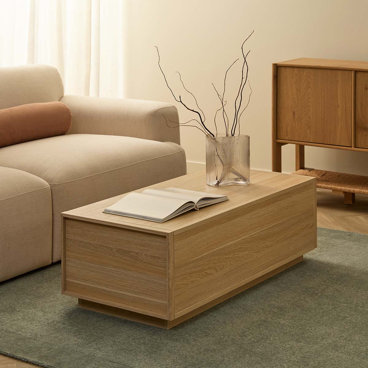 Osaka Coffee Table - Natural - Mocka New Zealand