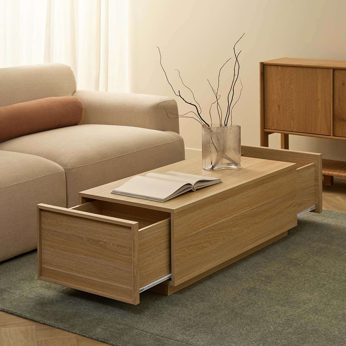 Osaka Coffee Table - Natural - Mocka New Zealand