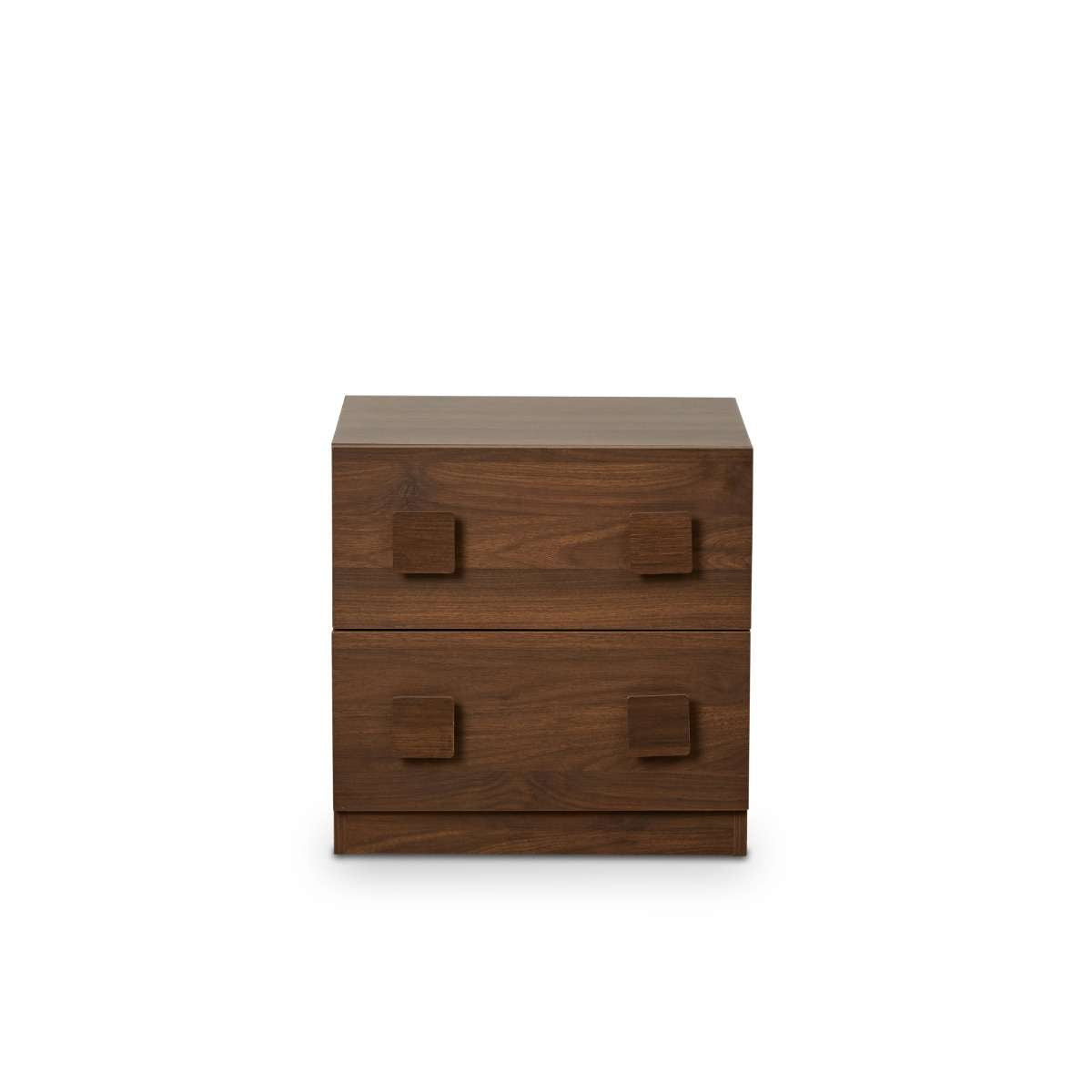 Kei Bedside Table - Walnut - Mocka New Zealand