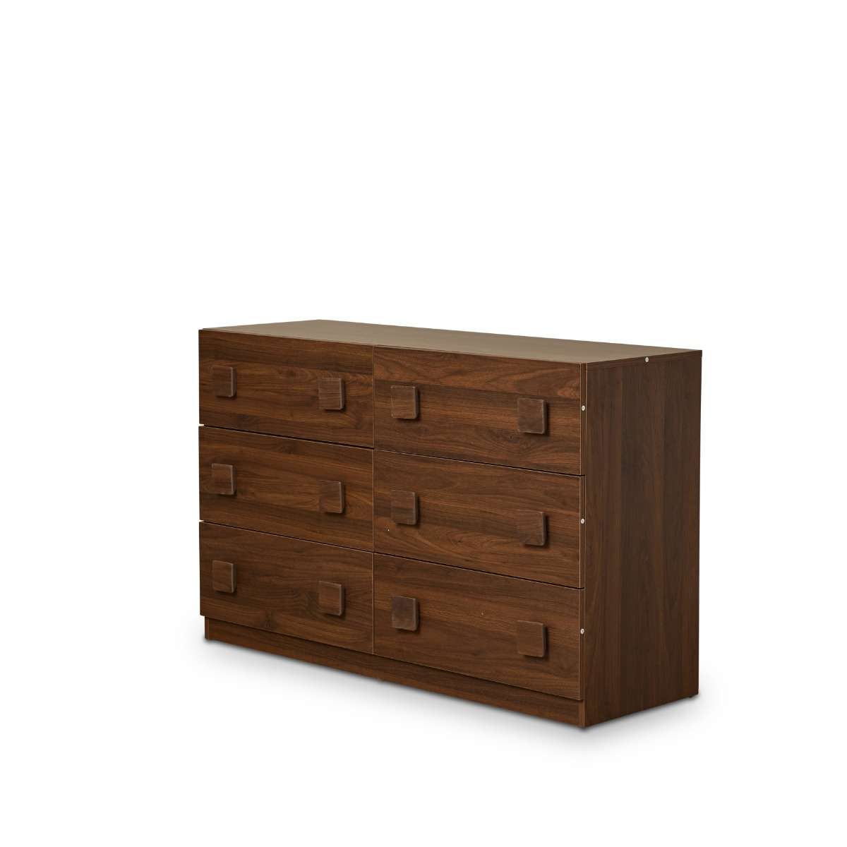 Kei Six Drawer - Walnut - Mocka New Zealand