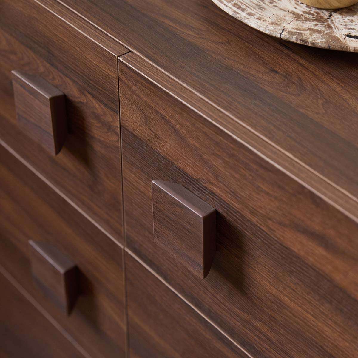 Kei Six Drawer - Walnut - Mocka New Zealand