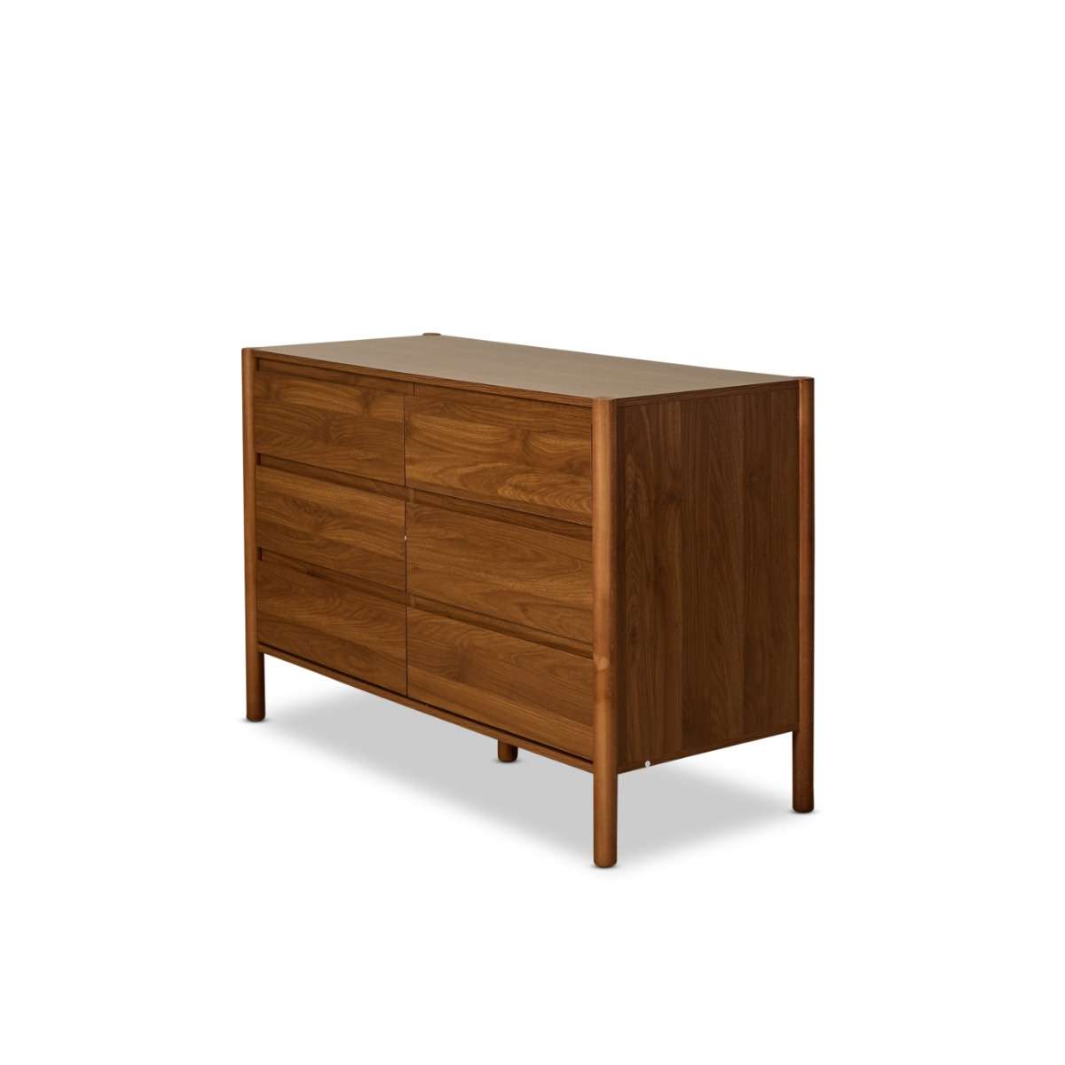 Blair Six Drawer - Walnut - Mocka New Zealand