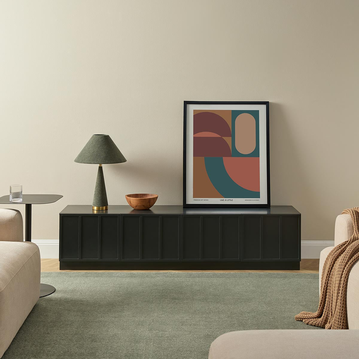 Mason Entertainment Unit - Slate - Mocka New Zealand