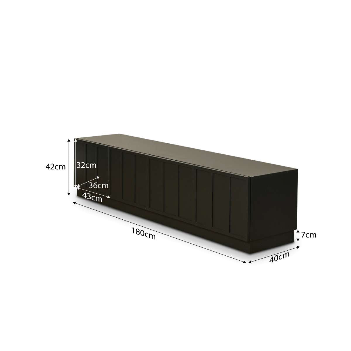 Mason Entertainment Unit - Slate - Mocka New Zealand
