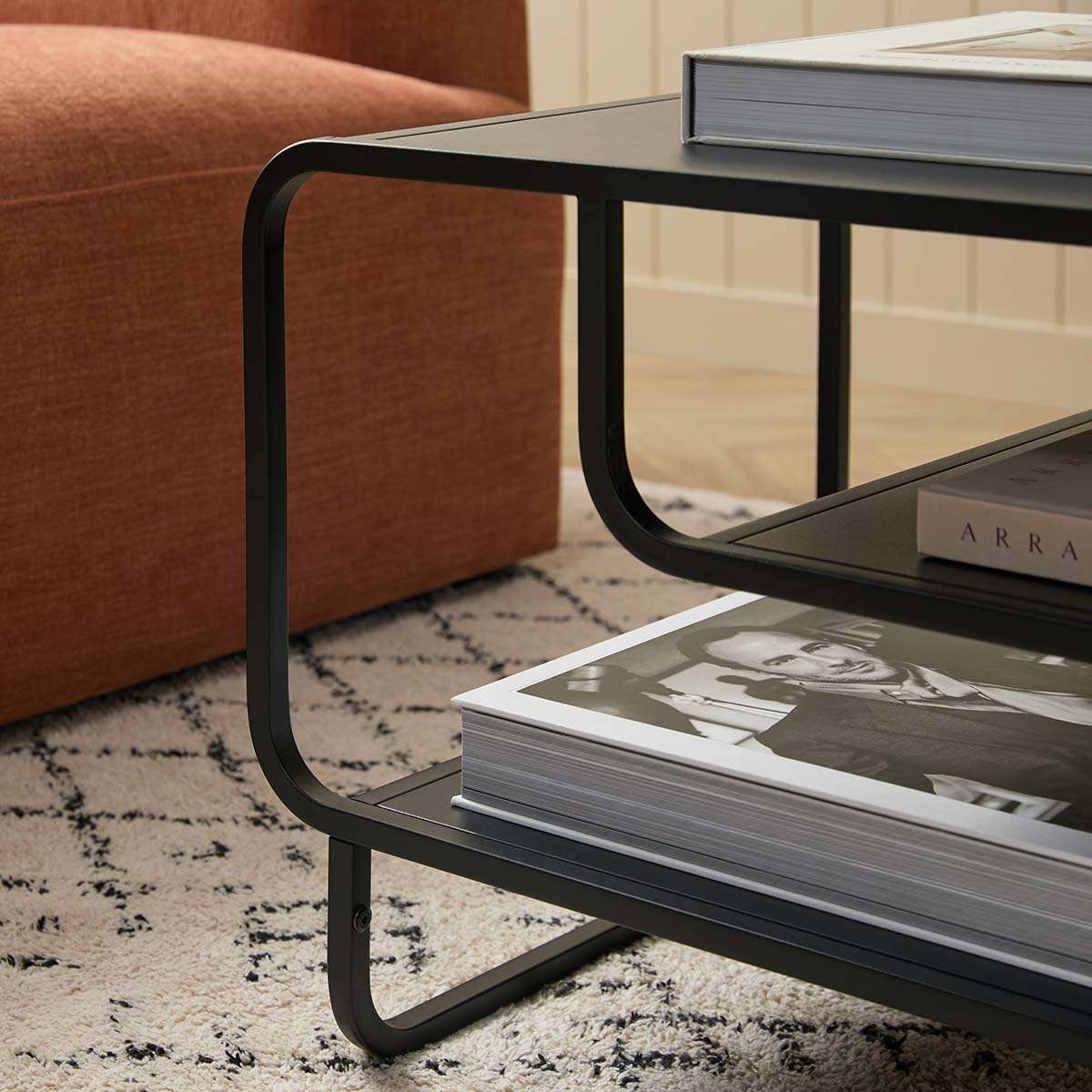 Hamilton Coffee Table - Black - Mocka New Zealand
